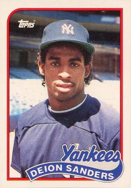 1989 Topps Traded Deion Sanders #110T