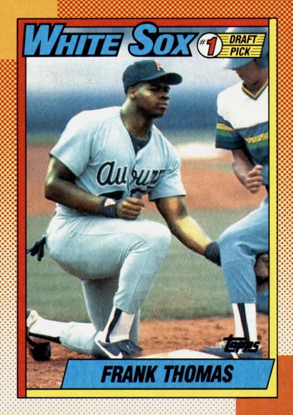 1990 Topps Frank Thomas #414