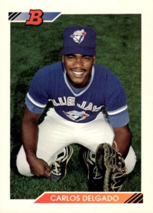 1992 Bowman Carlos Delgado #127