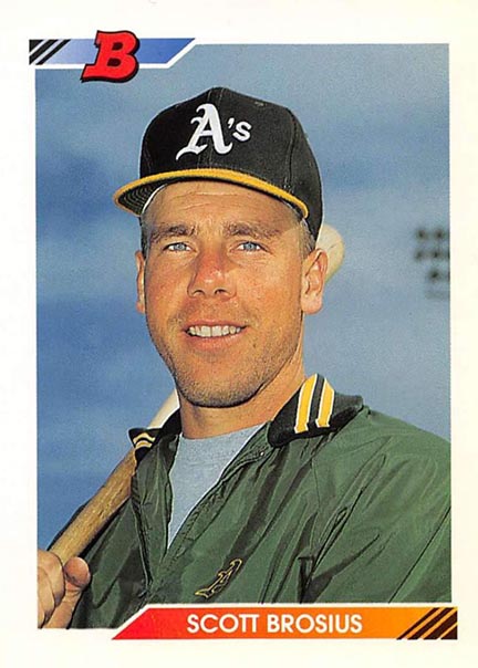 1992 Bowman Scott Brosius #527