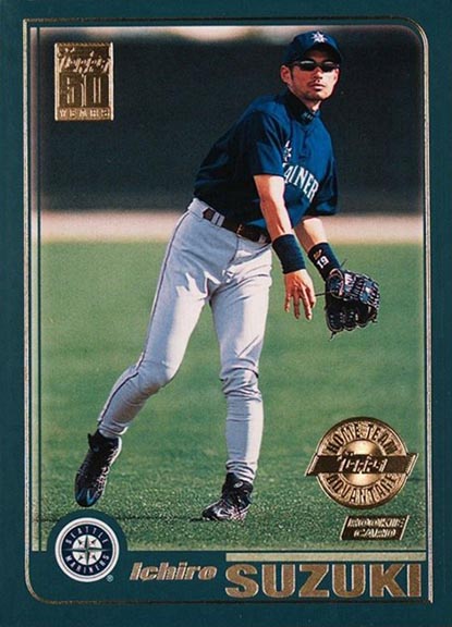 2001 Topps Ichiro Suzuki #726 rookie card