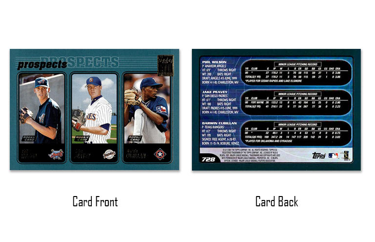 2001 Topps Jake Peavy 
