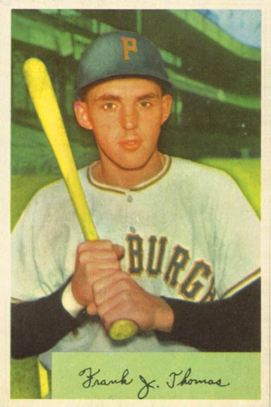 1954 Bowman Frank Thomas #155