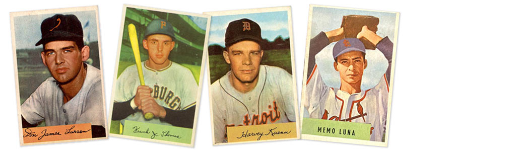 1954 Bowman baseball card values