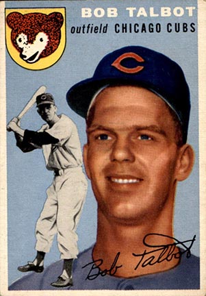 1954 Topps Bob Talbot rookie card #229