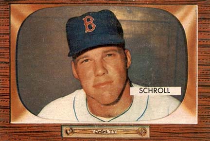 1955 Bowman Al Schroll #319