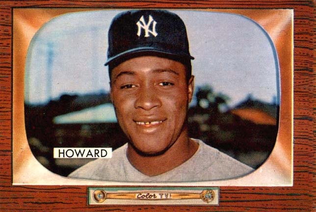 1955 Bowman Elston Howard #68