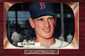 1955 Bowman Frank Malzone #302