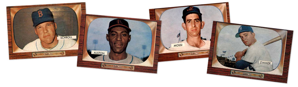 1955 Bowman baseball rookie card values