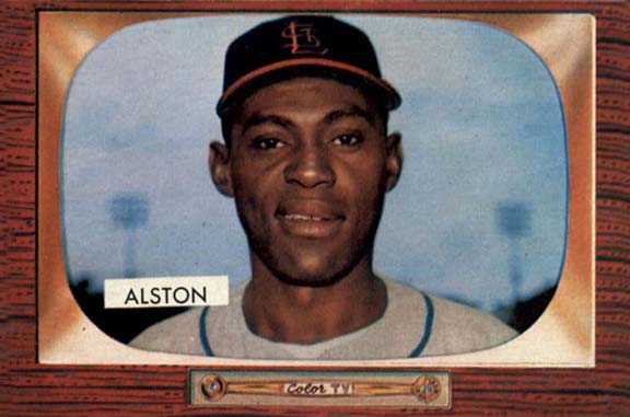 1955 Bowman Tom Alston #257