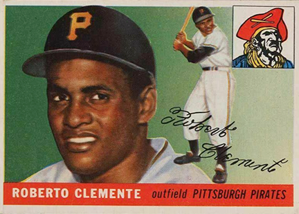 1955 Topps Roberto Clemente #164