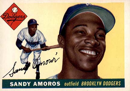 1955 Topps Sandy Amoros #75