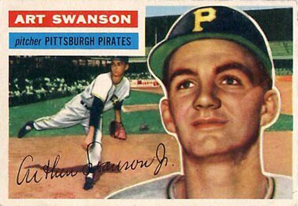 1956 Topps Art Swanson #204