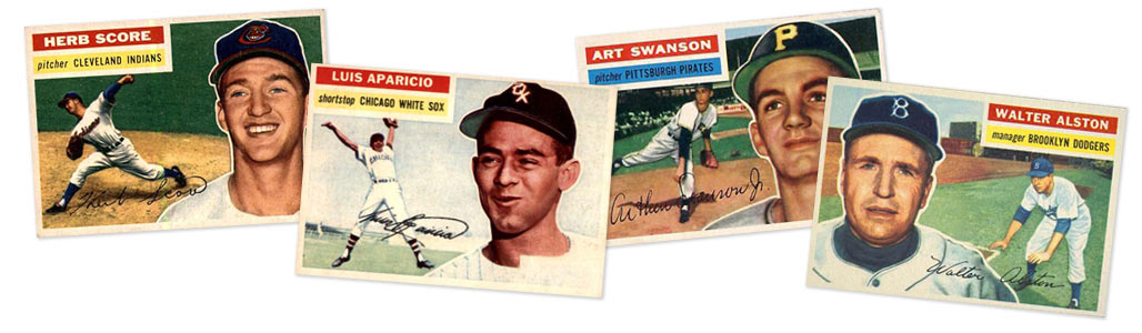 1956 Topps baseball rookie card values