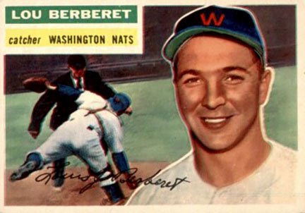 1956 Topps Lou Berberet #329