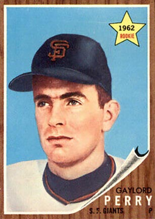 1962 Topps Gaylord Perry #199