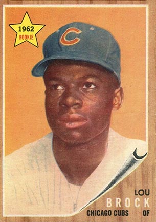 1962 Topps Lou Brock #387