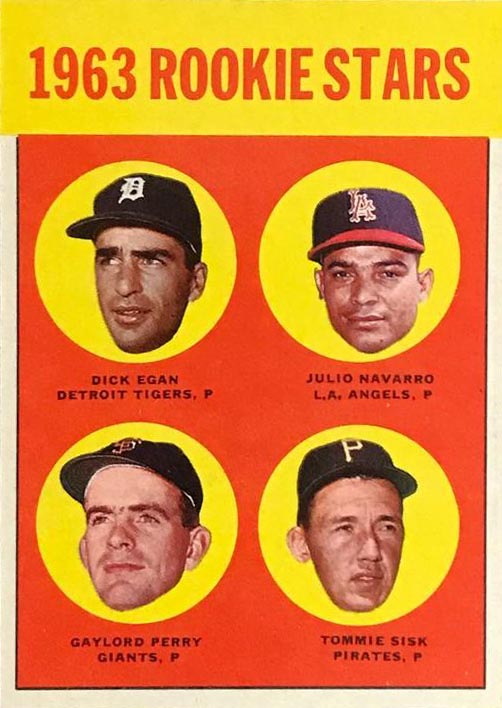 1963 Topps Gaylord Perry #169