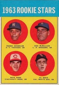 1963 Topps Pete Rose #537