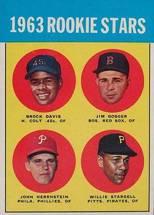 1963 Topps Willie Stargell #553