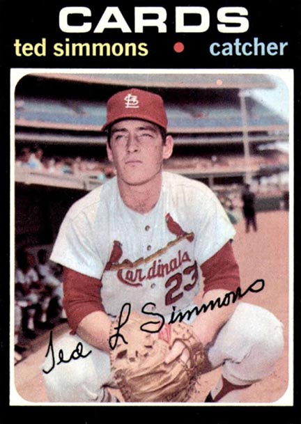 1971 Topps Ted Simmons #117
