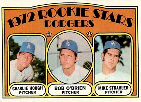 1972 Topps Charlie Hough Rookie Stars #198