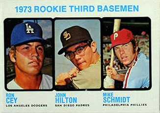 1973 Topps Mike Schmidt #615 rookie 3rd basemen