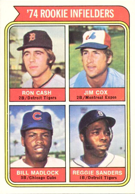 1974 Topps Bill Madlock #600