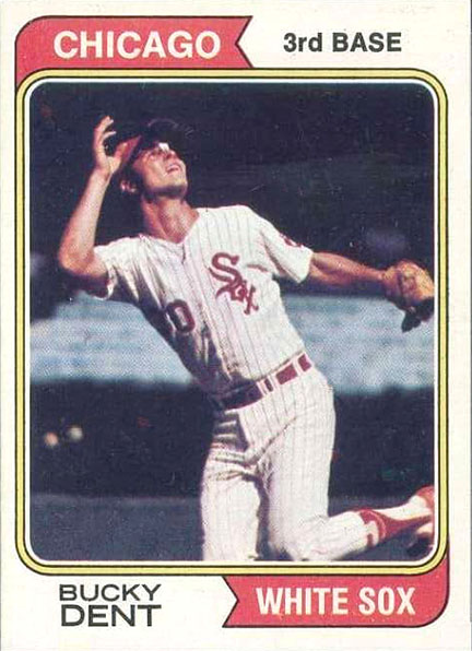 1974 Topps Bucky Dent #582