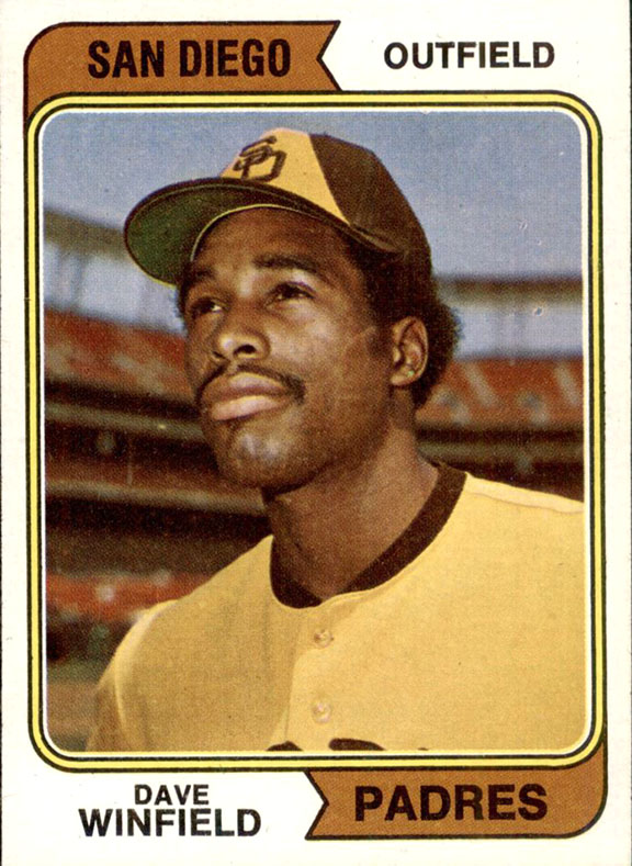 1974 Topps Dave Winfield #456