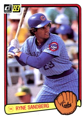 1983 Donruss Ryne Sandberg #277
