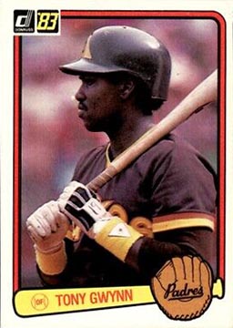 1983 Donruss Tony Gwynn rookie #598