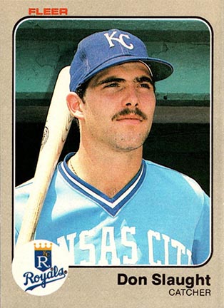1983 Fleer Don Slaught #123