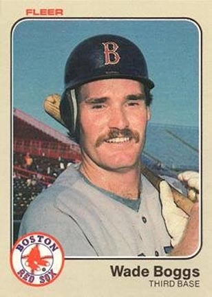 1983 Fleer Wade Boggs #179