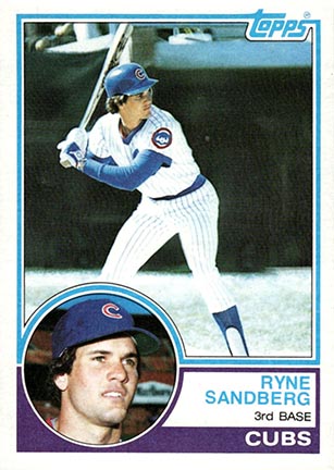 1983 Topps Ryne Sandberg rookie #83
