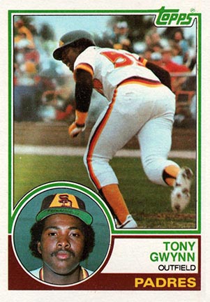 1983 Topps Tony Gwynn rookie card #482