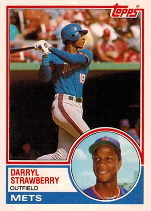 1983 Topps Traded Darryl Strawberry #108T