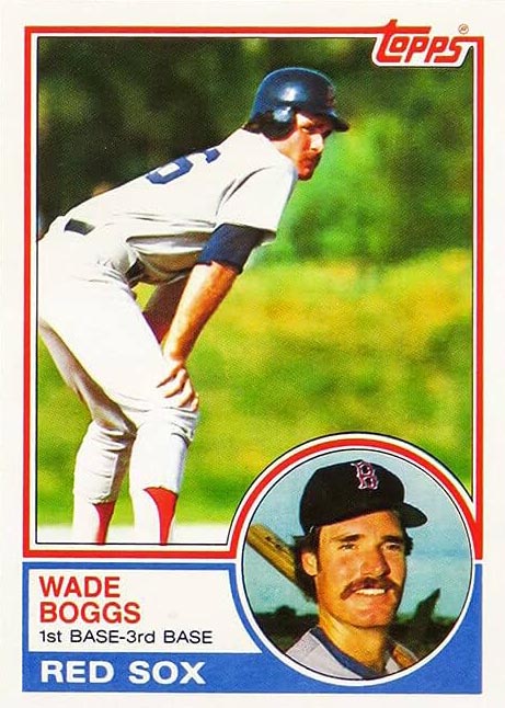 1983 Topps Wade Boggs rookie #498