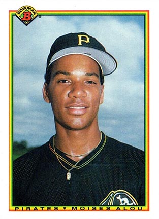 1990 Bowman Moises Alou #178