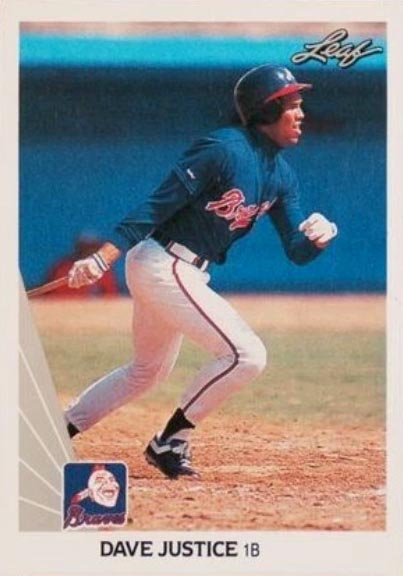 1990 Leaf Dave Justice #297