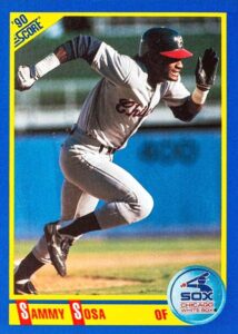 1990 Score Sammy Sosa #558