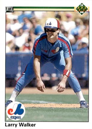 1990 Upper Deck Larry Walker #466