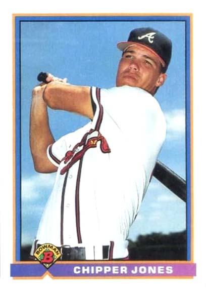 1991 Bowman Chipper Jones #569