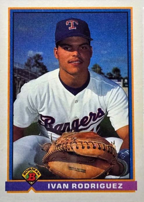 1991 Bowman Ivan Rodriguez #272
