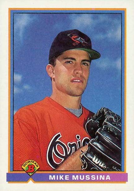 1991 Bowman Mike Mussina #97