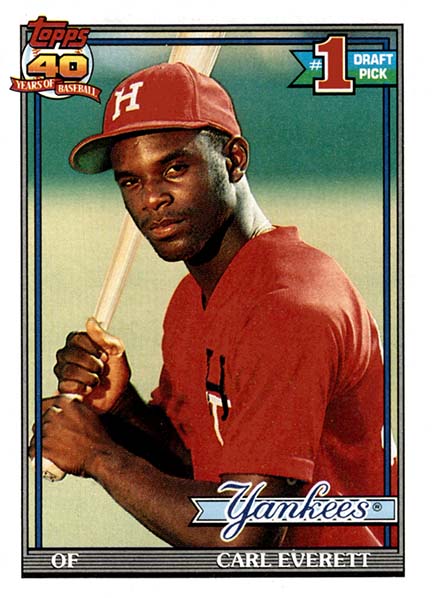 1991 Topps Carl Everett #113