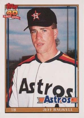 1991 Topps Traded Jeff Bagwell rookie card #4T