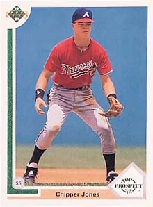 1991 Upper Deck Chipper Jones #55