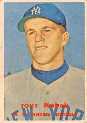 1957 Topps Tony Kubek #312