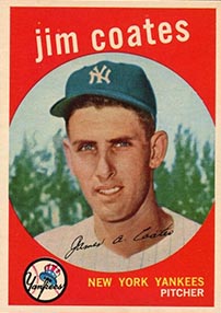1959 Topps Jim Coates #525